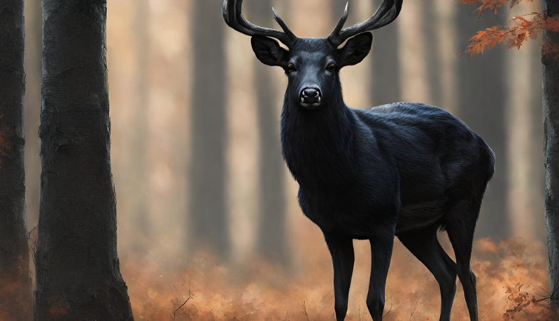 black deer